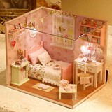 Battery Lights Toys Diy Led All Dust Dollhouse Furniture