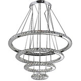 Chandeliers 100 Lighting Lamp Modern Led Crystal Ceiling 100cm