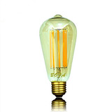 E27 650lm E26 110v Led Light Bulb Edison St64 2200k-3000k