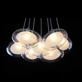 Office Chrome Dining Room Modern/contemporary Pendant Light Living Room Bedroom Feature For Led Metal