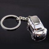 Shape Gift SUV Car Key Chain Model Creative Fashion Key Ring Zinc Alloy Unisex