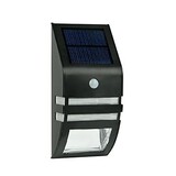 2-led Pir Steel Stainless Motion Sensor Wall Light Solar