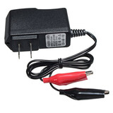 1A 6V Adapter Rechargeable Sealed Car Battery Charger Output Lead Acid