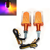 Indicator Light A pair of Turn Colors Motorcycle LED Double