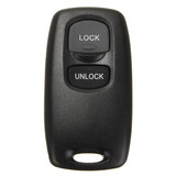 Button Blank Remote Key Case Fob Replacement Mazda 2 3