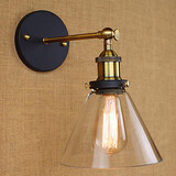 Type Industrial American Country Bell Decorative Wall Sconce