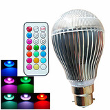 Controlled 9w Dimmable Decorative Led 1 Pcs 500lm Ac100-240v Rgb Globe Bulbs