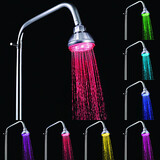 Led Color Changing Shower Abs Chrome Shower Head