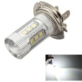 LED Car White Fog 16SMD Light Daytime Running Light Bulb DC 10-30V H7