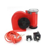 Air Horn Tone Dual Snail Compact 12V Motorcycle