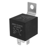 Detachable 20A 24V 5 Pins Relay Resistor Bracket Car Auto