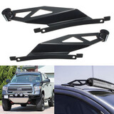 Roof 50inch Light Bar Toyota Mount Brackets Curved Tundra LED Pair