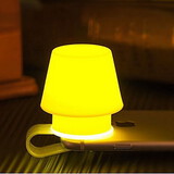 Nightlight Creative Lighting Lamp Silicone Novelty Mobile Holder Phone