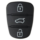 i30 Button Remote Key Fob Case Flip Key Shell I20 Hyundai Rubber Pad