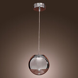 Chrome Globe Feature For Mini Style Metal Modern/contemporary Kitchen Dining Room Pendant Light