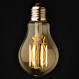 E26/e27 Globe Bulbs 3pcs 2800-3200k Cob Warm White