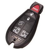 Buttons Remote Key Shell Case Chrysler Dodge Black Color Six