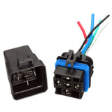 Socket Relay Wire Car Auto Automobile Waterproof Integrated 40A 12V DC 4pin