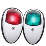 Bow Red Green Lamp 12V LED Marine Boat Yacht Navigation Light Waterproof