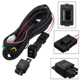 Relay Wire Harness Black Plastic 12V 40A Switch For Honda Automotive Car Fog Light