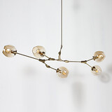 Drop Pendant Lamp Decorate Amercian Indoor Loft 5 Heads Side Vintage