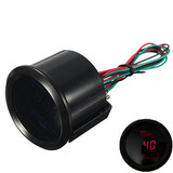 Fuel Motorcycle LED Electronic Digital Red Temperature Gauge