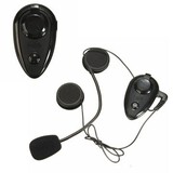 with Bluetooth BT Interphone Kit Function A2DP 2Pcs 500M Motorcycle Helmet Intercom Headset
