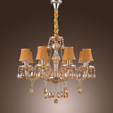 Hotel Pendant Lamp European Villa Candle Lamp Lamp Crystal