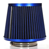 Finish 76mm Air Filter Universal Carbon Car Cone Mesh