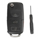 Jetta VW GOLF Beetle Shell Case Remote Flip Key Fob