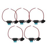 Blade Fuse Holder Waterproof Car Auto Fuses 5X In Line