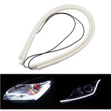 Flexible LED Strip Light Car DRL DayTime Running 2Pcs Turn Signal Lamp 85cm