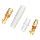 Female Bullet Terminal Connector 3.9mm Colour Brass Male Wire Sets