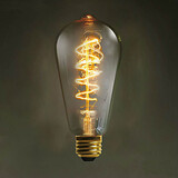 Edison Decorative Light Bulbs 60w E27 Wire St64 220v-240v