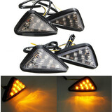 Lights Indicators Pair Motorcycle LED Turn Signals Abmer Triangle