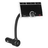 FM Transmitter Dual USB TF Card LCD AUX Wireless Bluetooth Car Kit MP3 Player