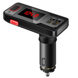 Adapter Wireless Bluetooth Car Kit MP3 USB Charge Player FM Transmitter LCD