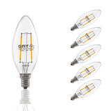 Led Filament Bulbs 6 Pcs Warm White E12 Decorative 2w Dimmable Cob