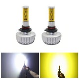 2000LM Car Canbus 2 X DIY Play Fog Headlight Color LED 20W