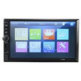 MP4 Touchscreen MP5 Stereo Bluetooth 7012B Inch Double 2DIN FM AUX USB Car Radio Player