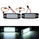 Number License Plate Lights Lamps Pair LED White Car Hyundai Sonata