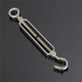 Rigging Eye Hook Screws Stainless Steel Silver 6mm