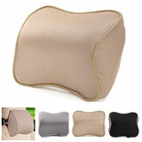 Universal Silk Memory Foam Car Seat Headrest Pillow Neck Support Cushion