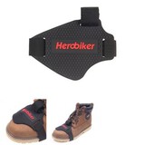 Black Protective Gear Motorcycle Guard Protector Dirt Bike Boot Shoes Cover Shift Shifter