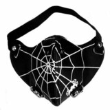 Rock Halloween Party Hip-hop Motorcycle Riding Spider Punk Web Mask Face Mask