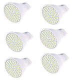 White 6000k Smd2835 Warm White Gu10 350lm 6pcs 3000k Light