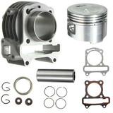Bore Scooter Moped Big Cylinder 139QMB 80cc GY6 50cc Kit Rings