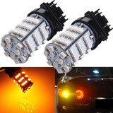 Corner 3528 SMD Amber Yellow Light Bulb LED Turn Signal Blinker