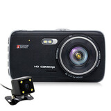 Rearview Dual Camera Junsun H6 1080P Car DVR Video Recorder Night Vision FHD 4.0 Inch 1200Mega