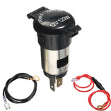Adapter with 12V 120W Cable Cigarette Lighter Socket Plug Motorcycle Car